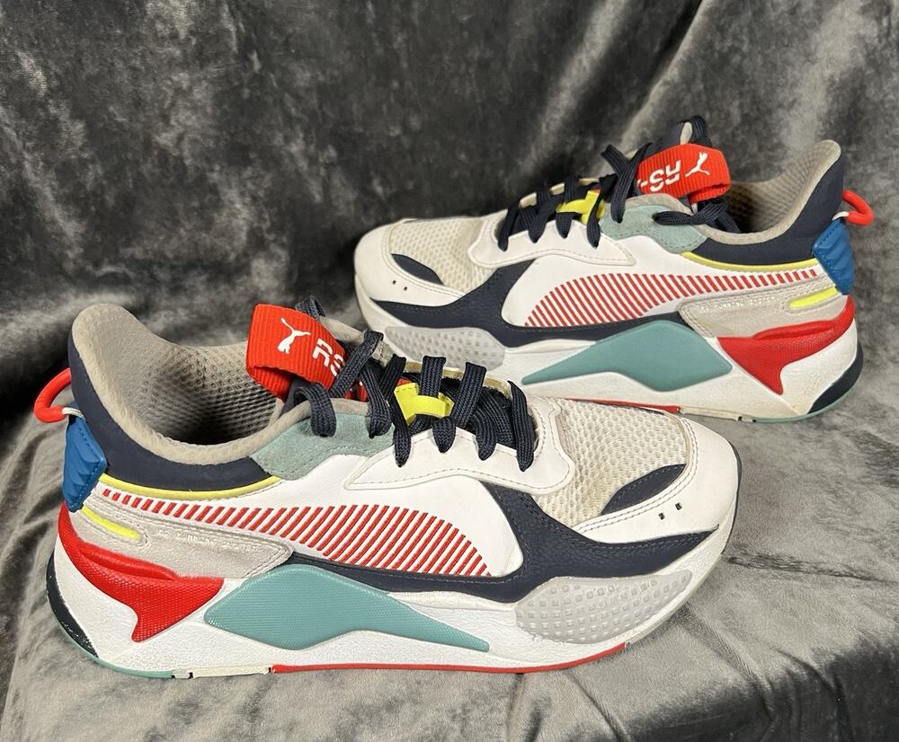 Puma RS-X Running System Sneakers Parisian White Youth US 6.5C/ W 8 Used